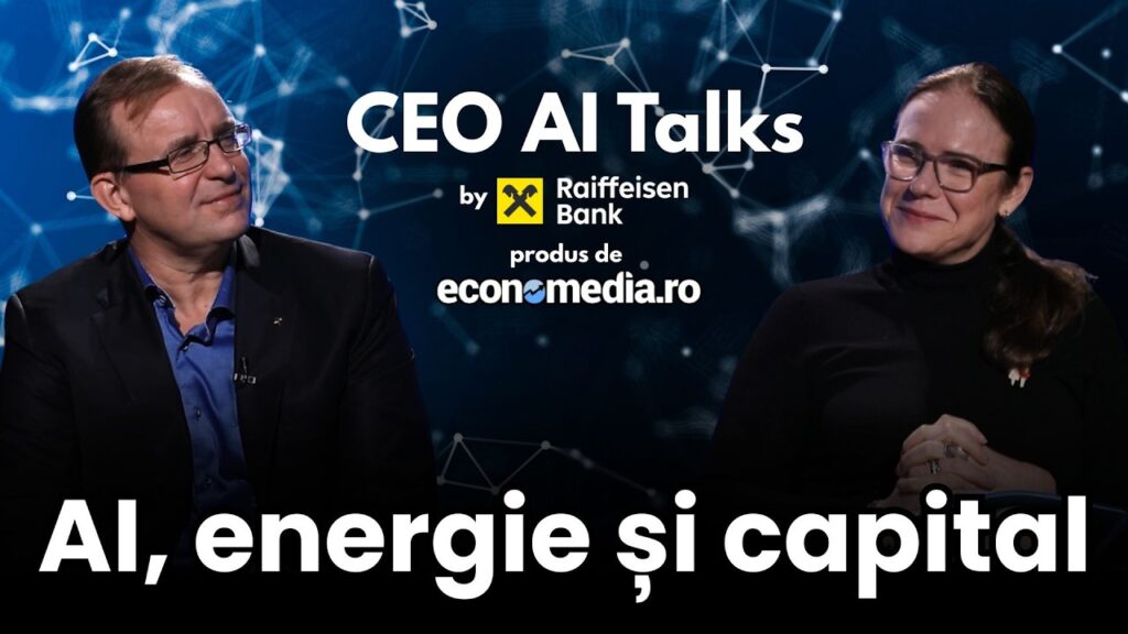 VIDEO | CEO AI Talks. AI, energie și capital. Cu Zdenek Romanek, CEO Raiffeisen Bank, și Christina Verchere, CEO OMV Petrom