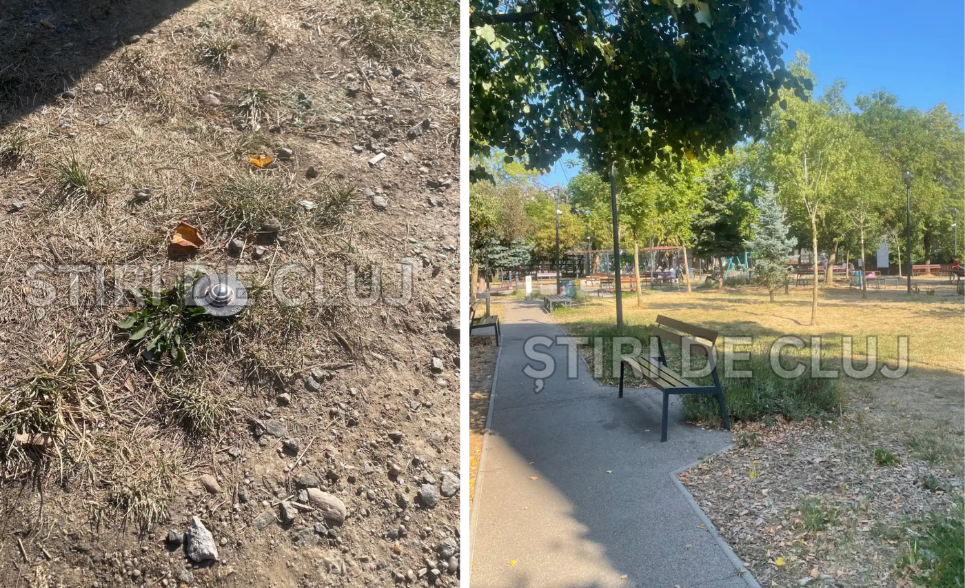 Numlțumiri pe bandă rulantă legate de un parc „model” din Cluj-Napoca! Cum arată parcul după 3 ani: „O investiție consistentă este lăsată să se distrugă”