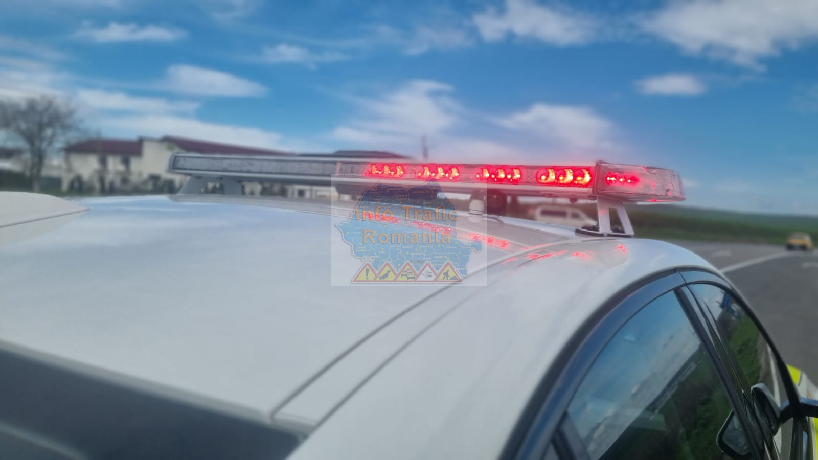 Trafic blocat pe DN7 în zona localității Călimănești