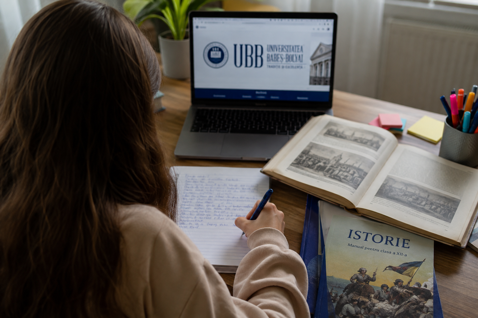Cum a reușit o elevă din Cluj să ia 9,70 la BAC la Istorie, cu meditații gratuite oferite de UBB Cluj: „Sunt convinsă că fără ele nu aș fi reușit”