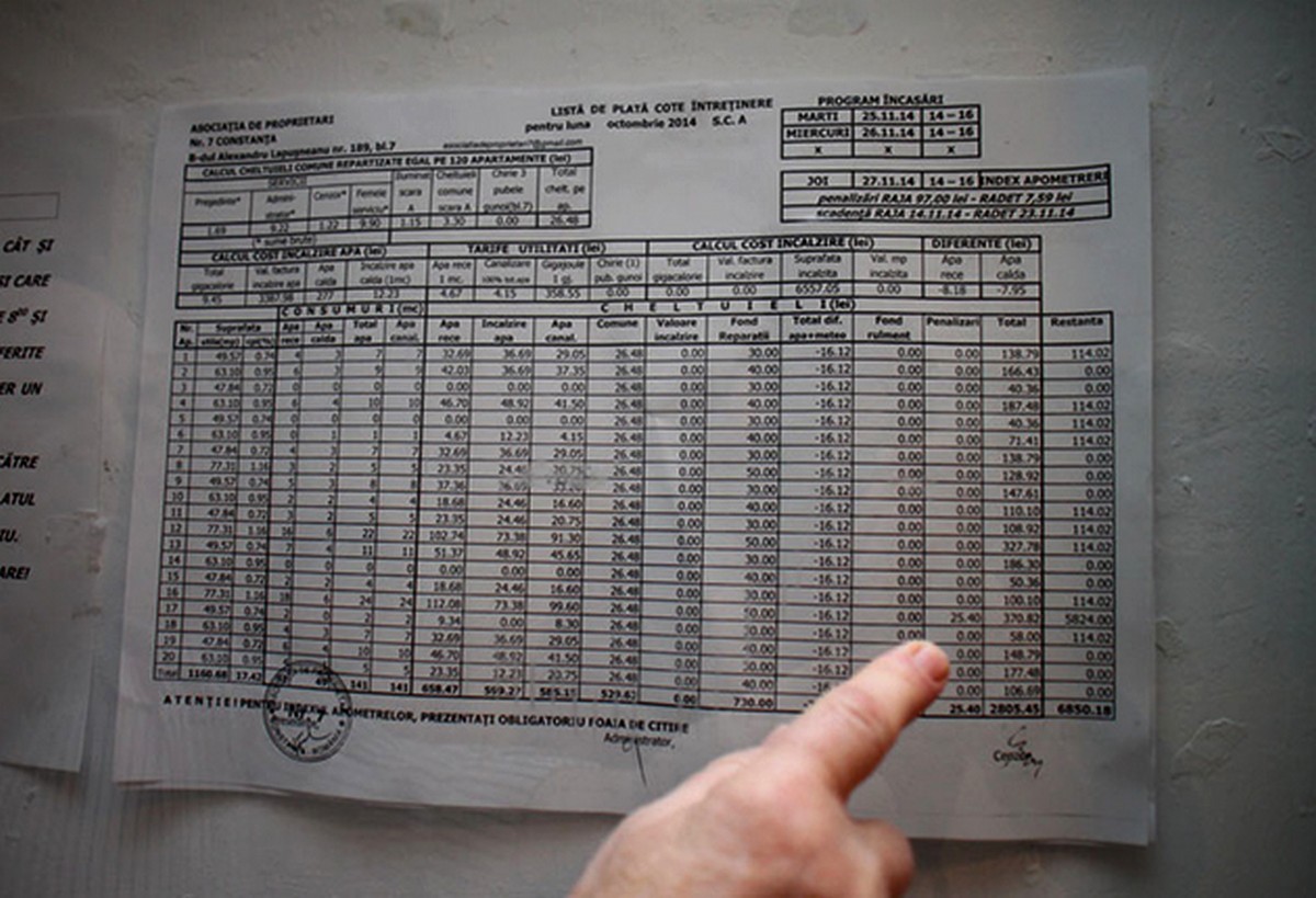 Datorii de 16.000 de lei într-un apartament ANL din Cluj-Napoca! Trei ani fără plata întreținerii, asociația a rămas fără bani de cheltuieli