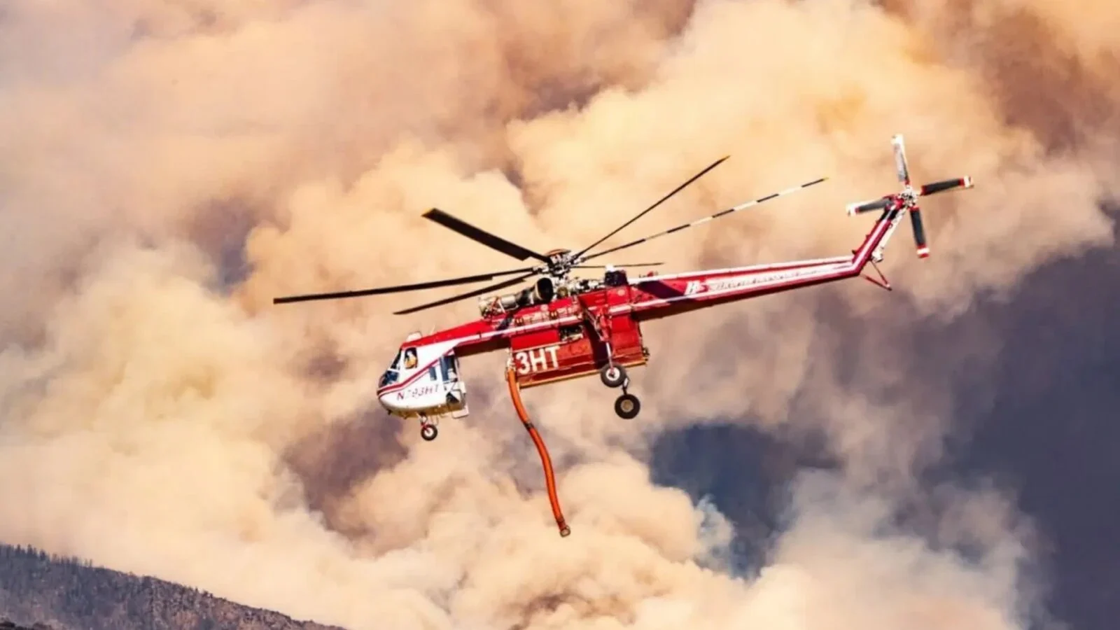 Elicopter prăbușit în Utah în timpul stingerii unui incendiu