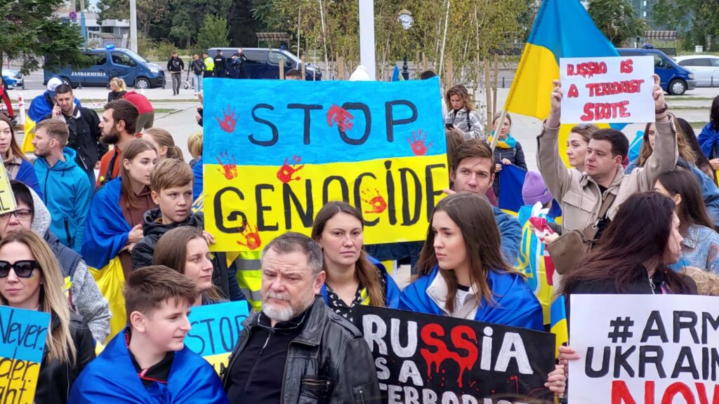 Proteste în Polonia împotriva valului de ură și a atacurilor asupra refugiaților ucraineni