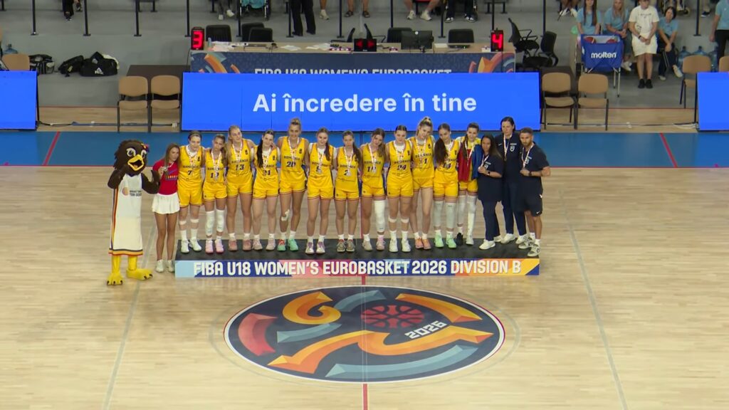 România încheie turneul feminin EuroBasket U18 pe locul secund și obține promovarea după 14 ani în prima divizie valorică