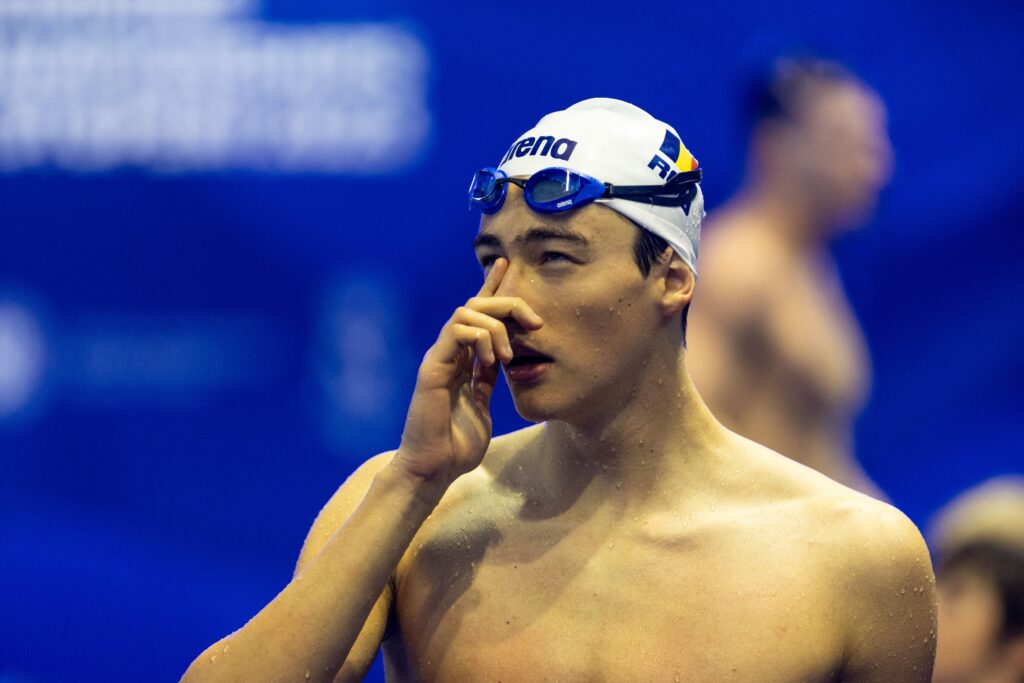 CE de natație 2026: Vlad Mihalache, calificare în semifinalele probei de 50 m fluture cu record național