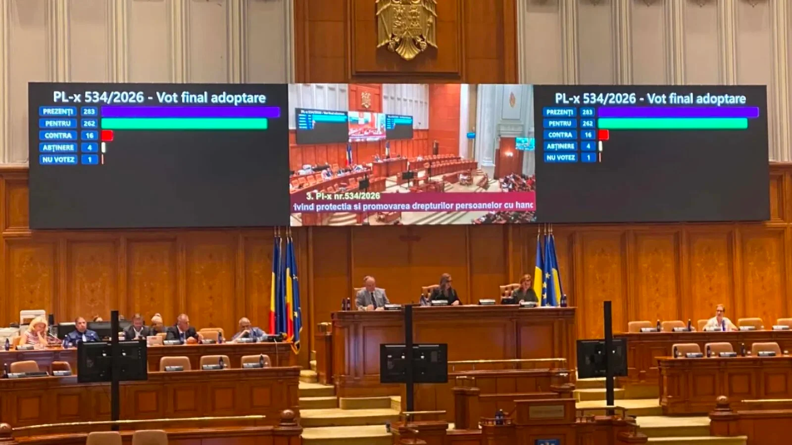 Legea privind acordarea beneficiului de locuire și a indemnizației de tranziție, votată în Parlament! Manole: 'Este un jalon comparabil cu Legea salarizării'
