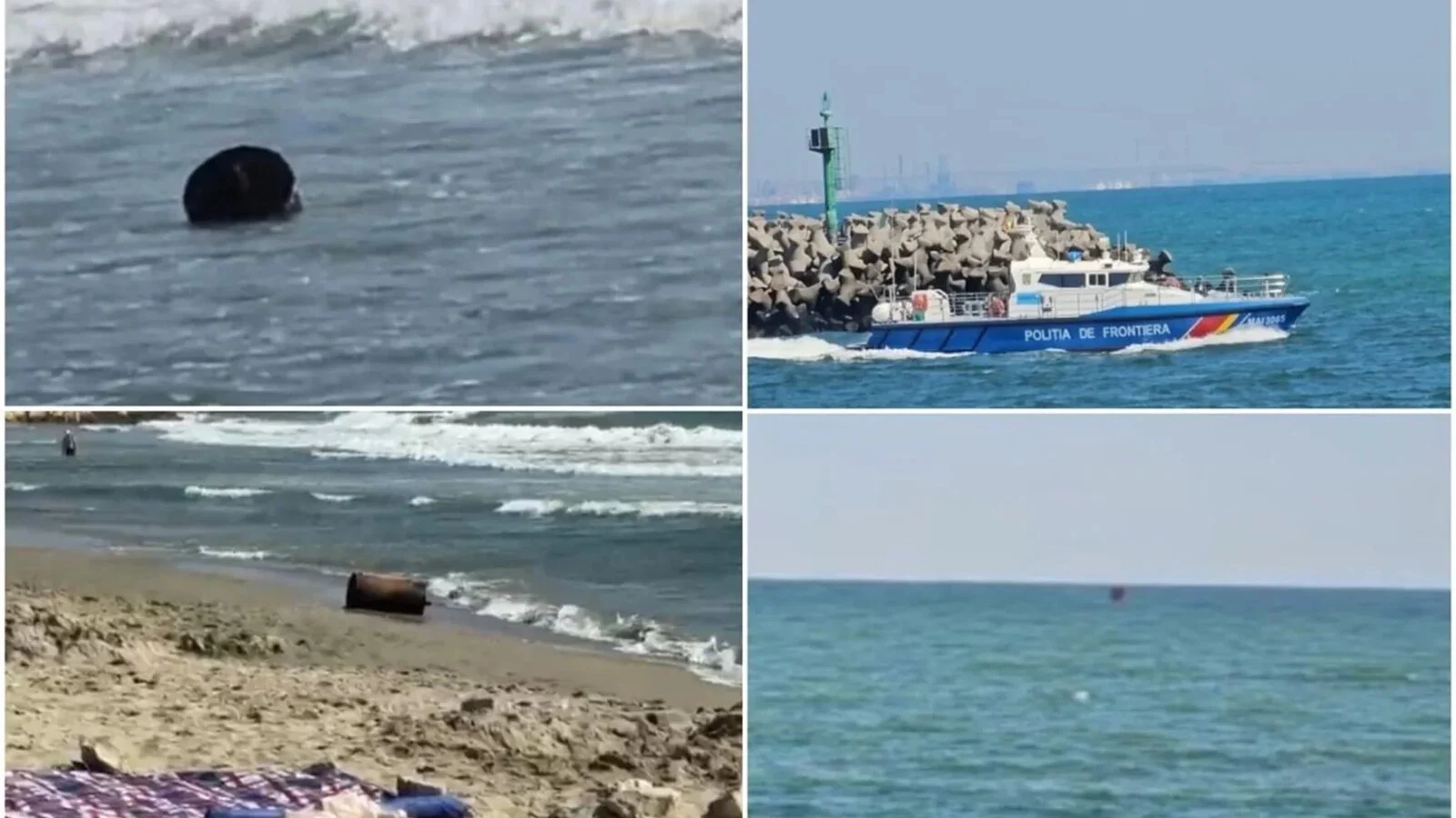 Două noi alerte pe litoral - Posibile drone observate pe mare, turiștii au sunat la 112