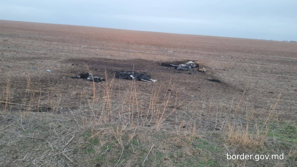 O dronă a explodat în Moldova / Autoritățile au închis spațiul aerian