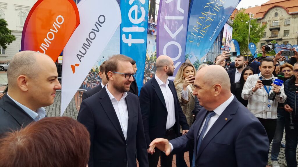 Bolojan, despre „amendamentul Fritz”: A fost folosit ca un instrument politic împotriva primarului Timișoarei / Dacă Fritz pierde mandatul, Bolojan nu exclude o alianță cu USR la nivel local