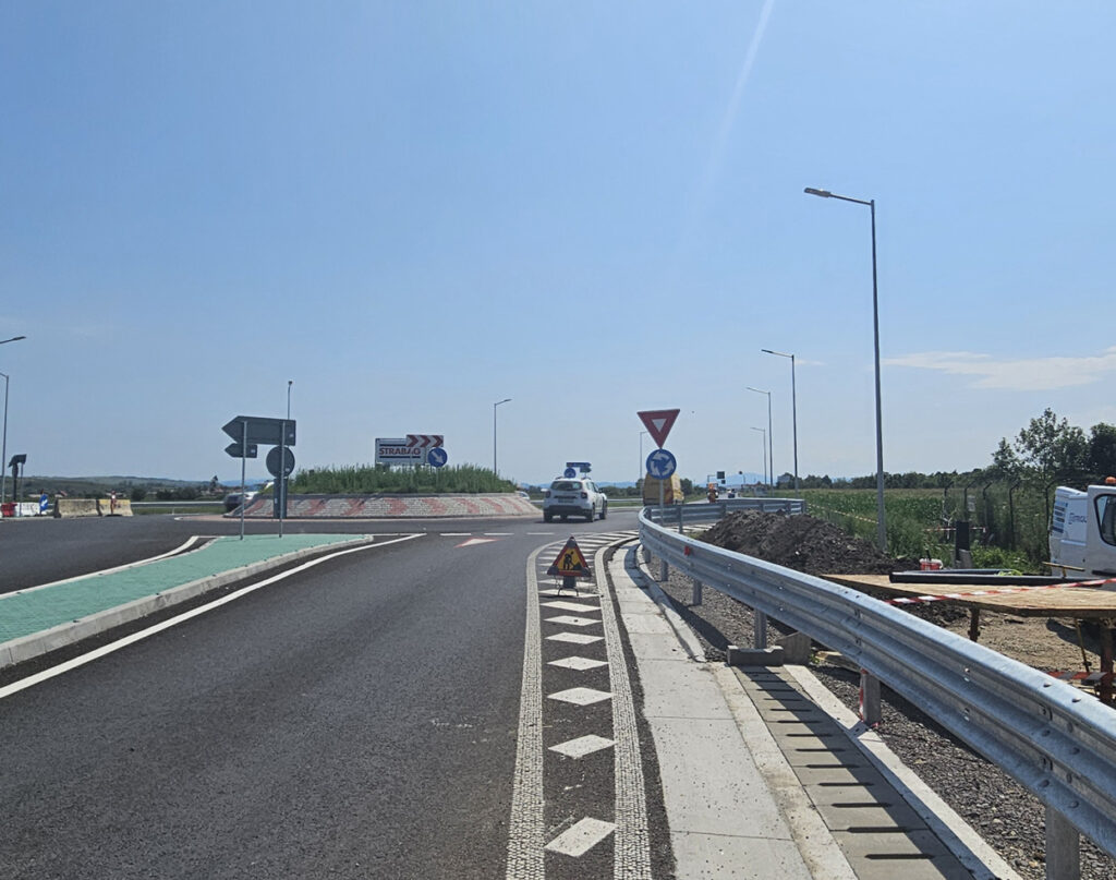 Centura de Nord a Focşaniului se deschide traficului rutier după doi ani de blocaj