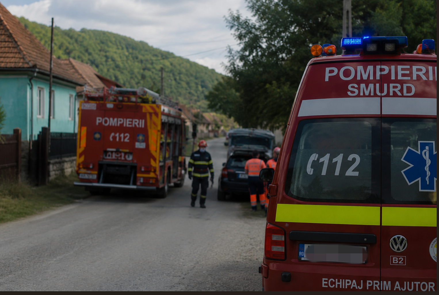 Momente cumplite într-o localitate din Cluj! O persoană amenința că își ia viața. Salvatorii, chemați de urgență