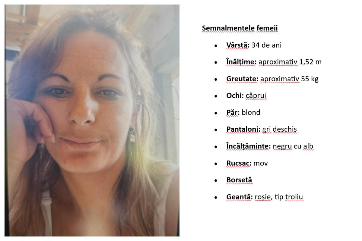 Clujeanca de 34 de ani dispărută din Aghireșu Fabrici, dispărută în Cluj, a fost găsită. Ce au constatat polițiștii