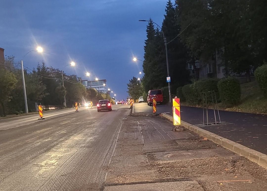 „De ce s-a rășchetat?” Asfalt nou, dat jos după doar câteva luni pe o stradă din Cluj