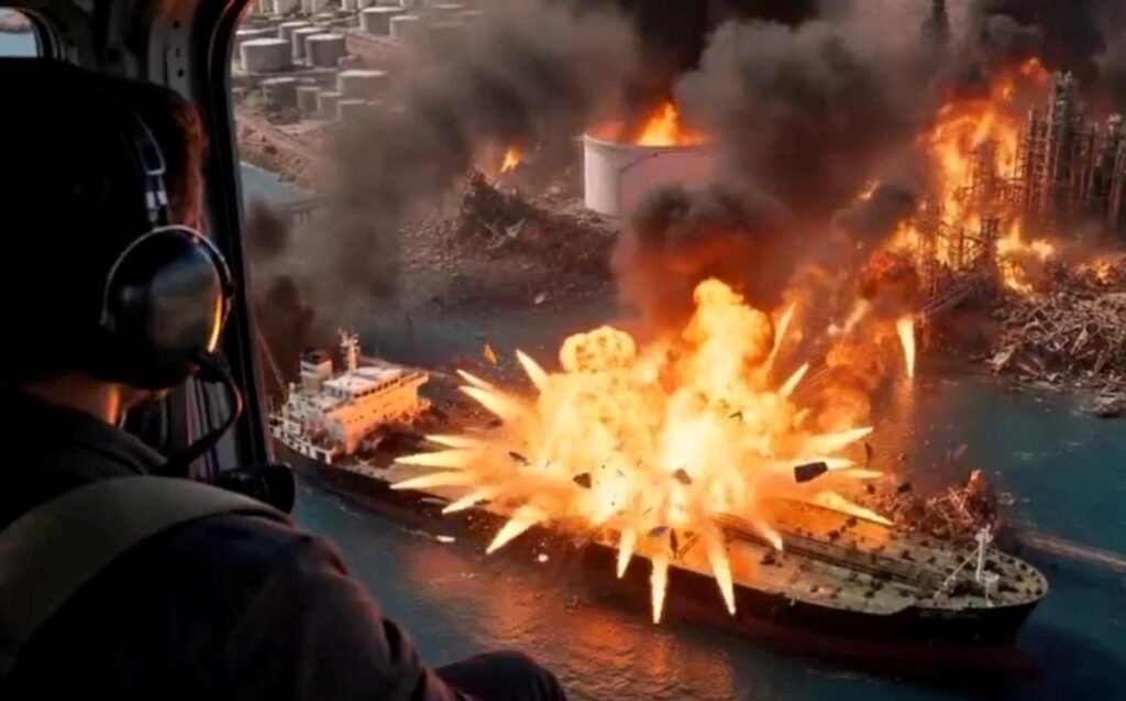Trump publică un videoclip generat cu AI şi afirmă că insula iraniană Kharg a fost făcută „bucăţi”, fără dovezi ale unui atac