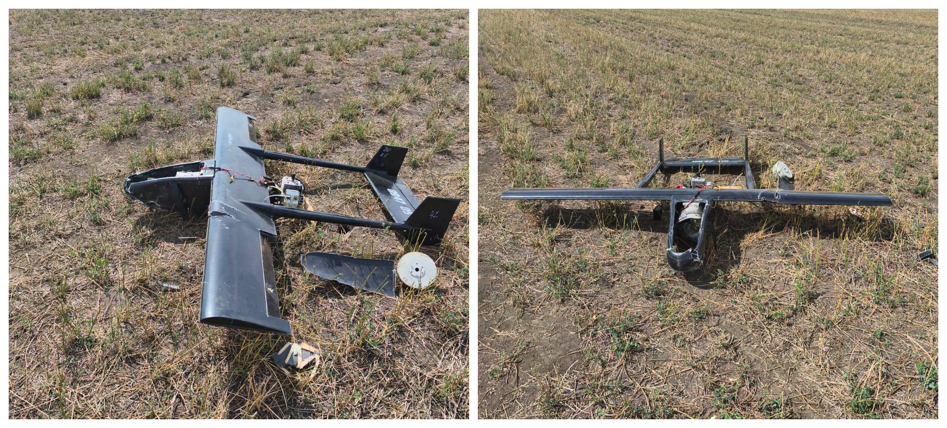 O nouă dronă s-a prăbușit în România. Aparatul a fost descoperit de un localnic