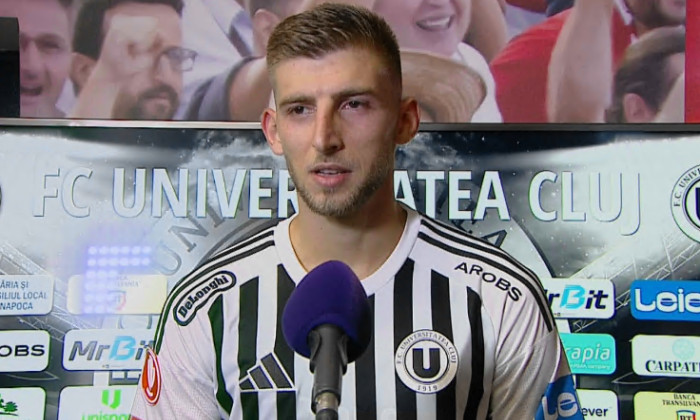 Pleacă Lukic de la „U” Cluj? Jucătorul „Șepcilor Roșii” a vorbit despre un eventual transfer