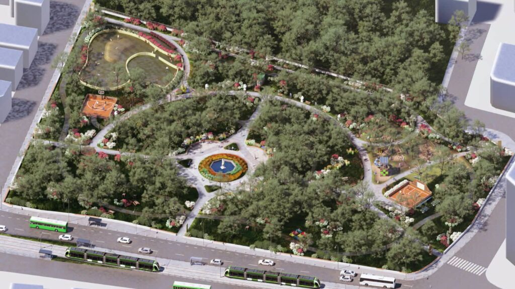 Primăria Sectorului 1 anunță că încep lucrările de modernizare a Parcului Regina Maria / Proiectul include o grădină senzorială
