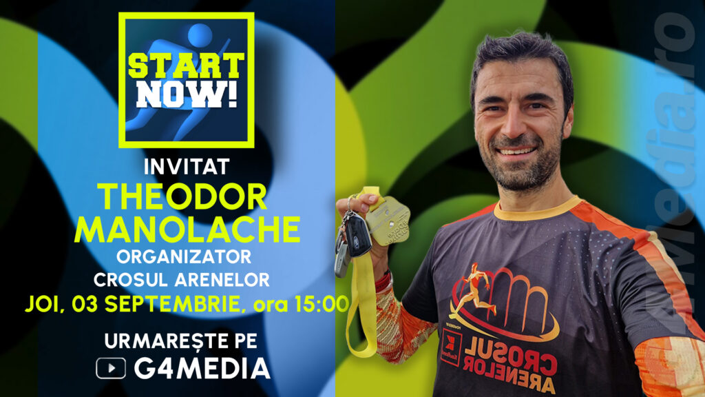 A lăsat fumatul, s-a apucat de alergat, iar azi strânge mii de români la start – Povestea lui Theo Manolache, azi pe G4Media