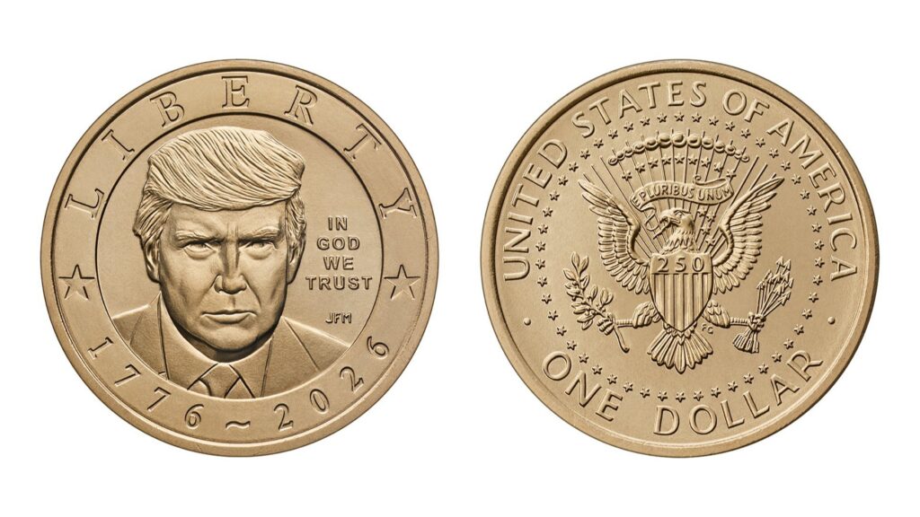 Trump devine primul președinte în viață care apare pe o monedă americană în ultimul secol