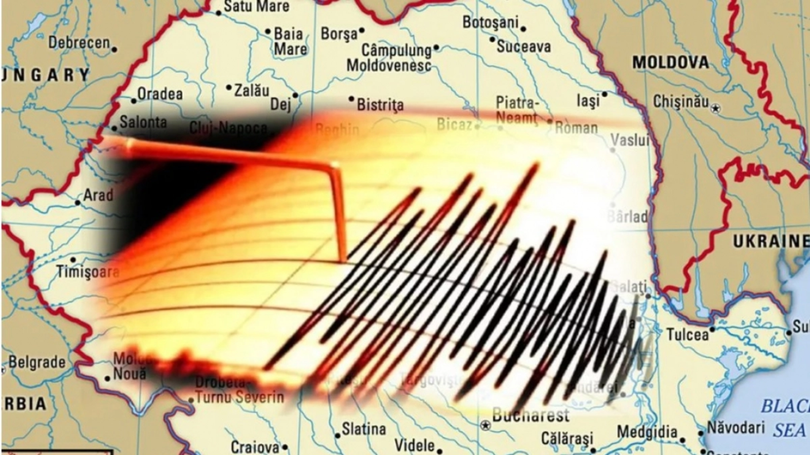 Pământul s-a cutremurat în România, duminică dimineață. Seism de 4,1 în Vrancea
