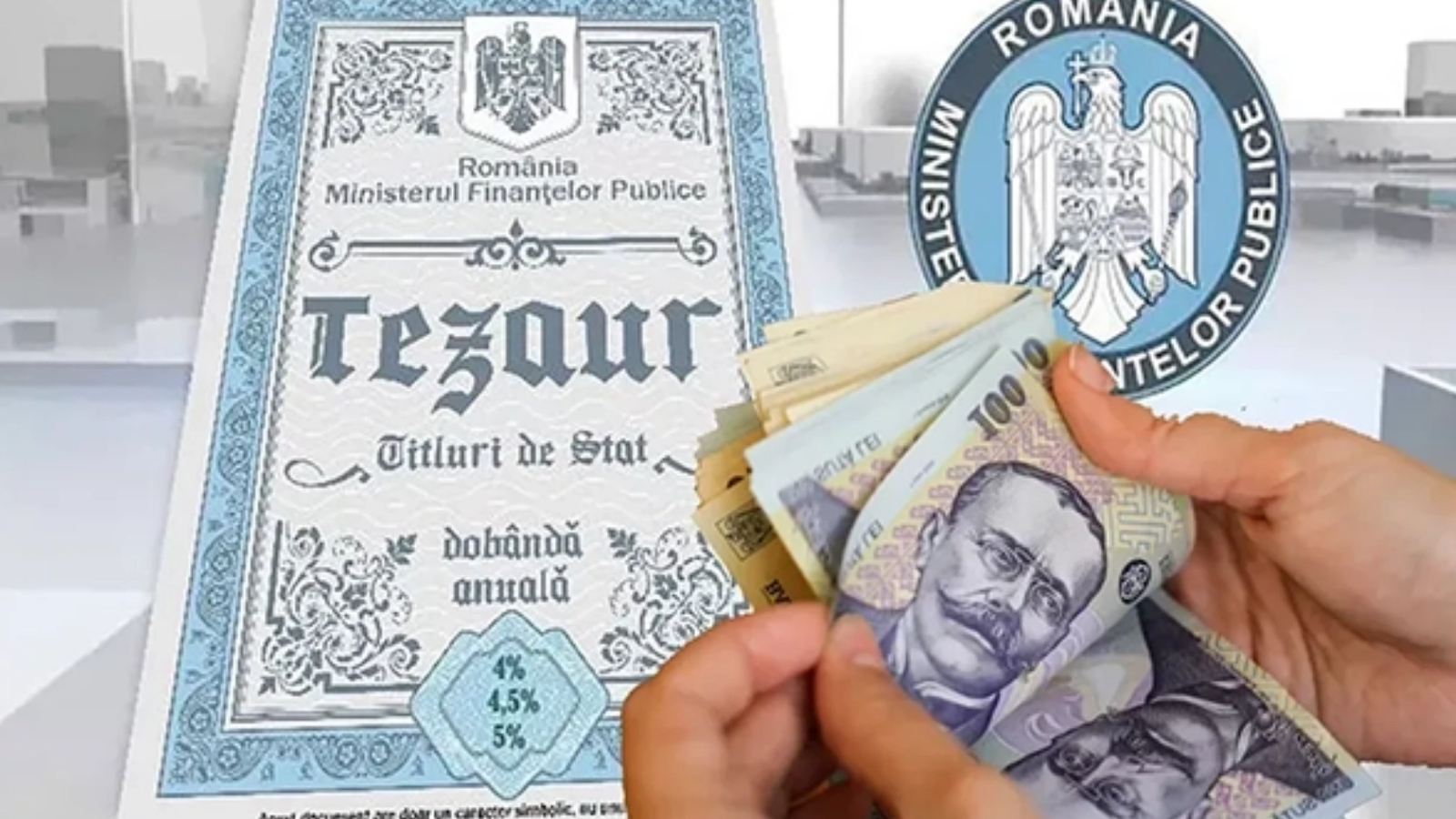 Statul oferă dobânzi neimpozabile de până la 7,15%. Cine poate investi și cum se cumpără noile titluri TEZAUR