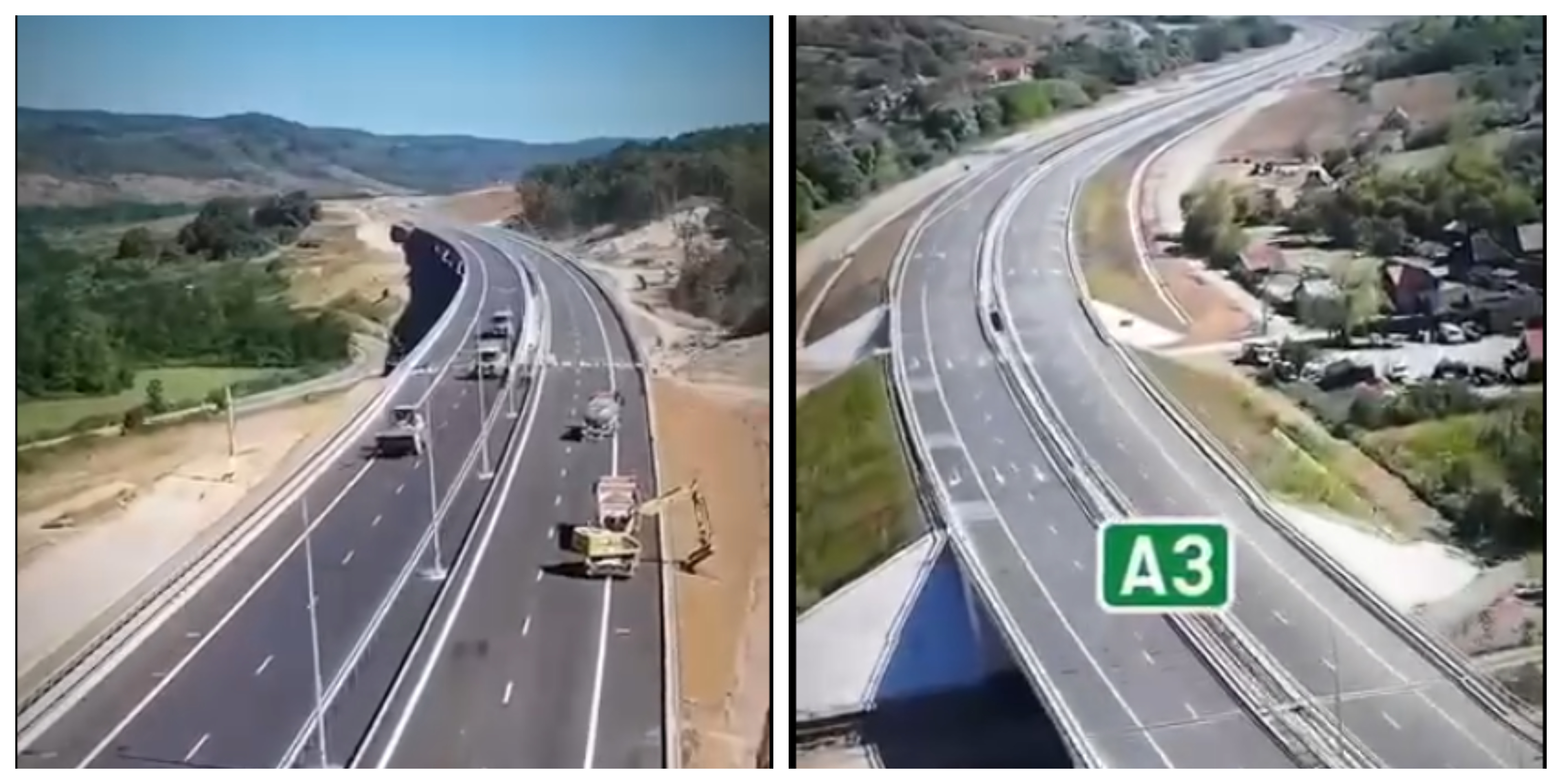 VIDEO. Visul ardelenilor prinde contur! 30 de kilometri noi de autostradă se deschid pe ruta Cluj-Napoca - Zalău