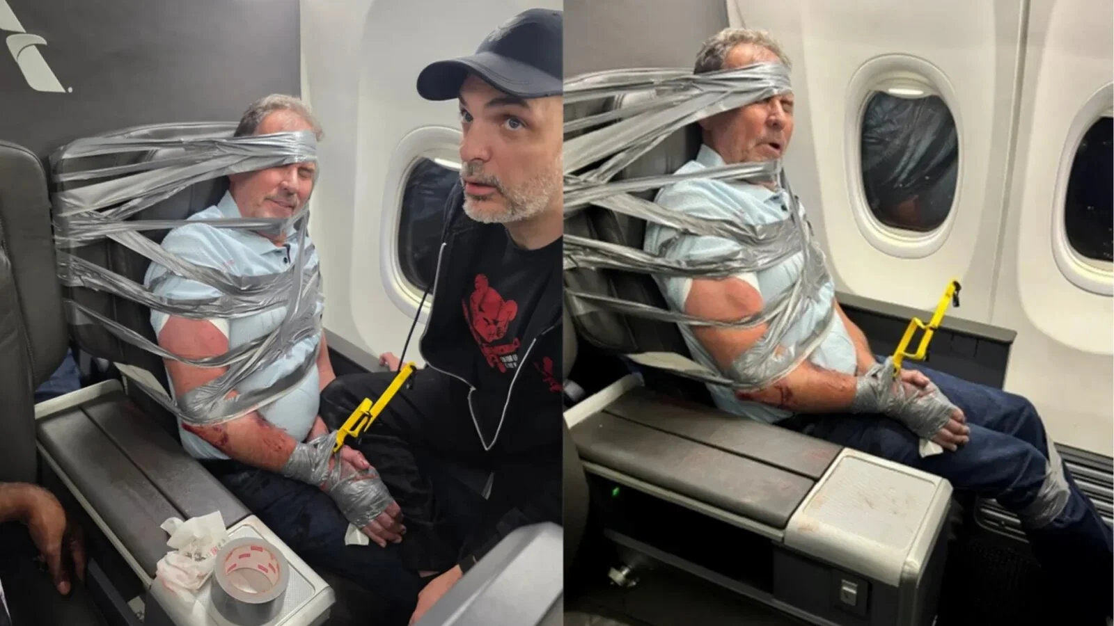 Scandal la bordul American Airlines: Rabin atacat în avion