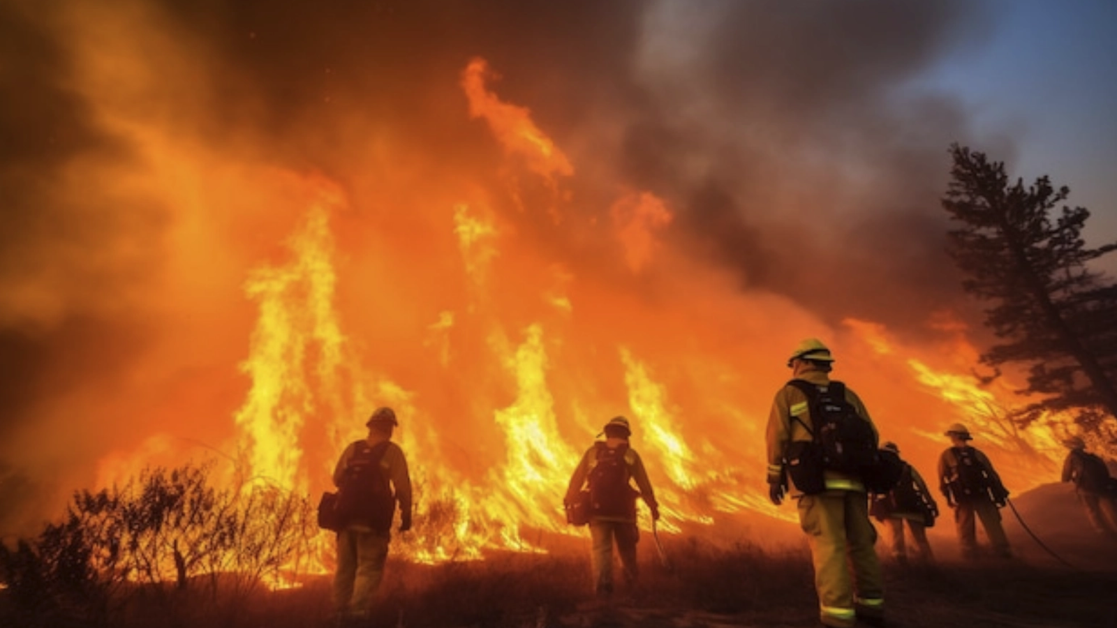Incendiu masiv pe insula Brač din Croația.