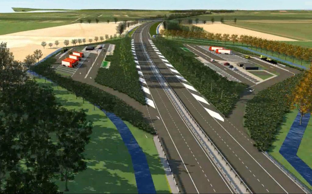 Autostrada A7 Bacău – Pașcani a trecut de 60% / CNAIR: Cel puțin 49 km, între Bacău și Mircești, vor fi deschiși anul acesta / Peste 5 mii de muncitori sunt în teren