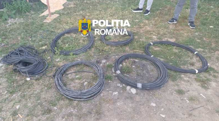 Lovitură de proporții! Cabluri de cupru de aproape 600.000 de euro au fost furate în mod repetat. 12 persoane au fost duse la audieri