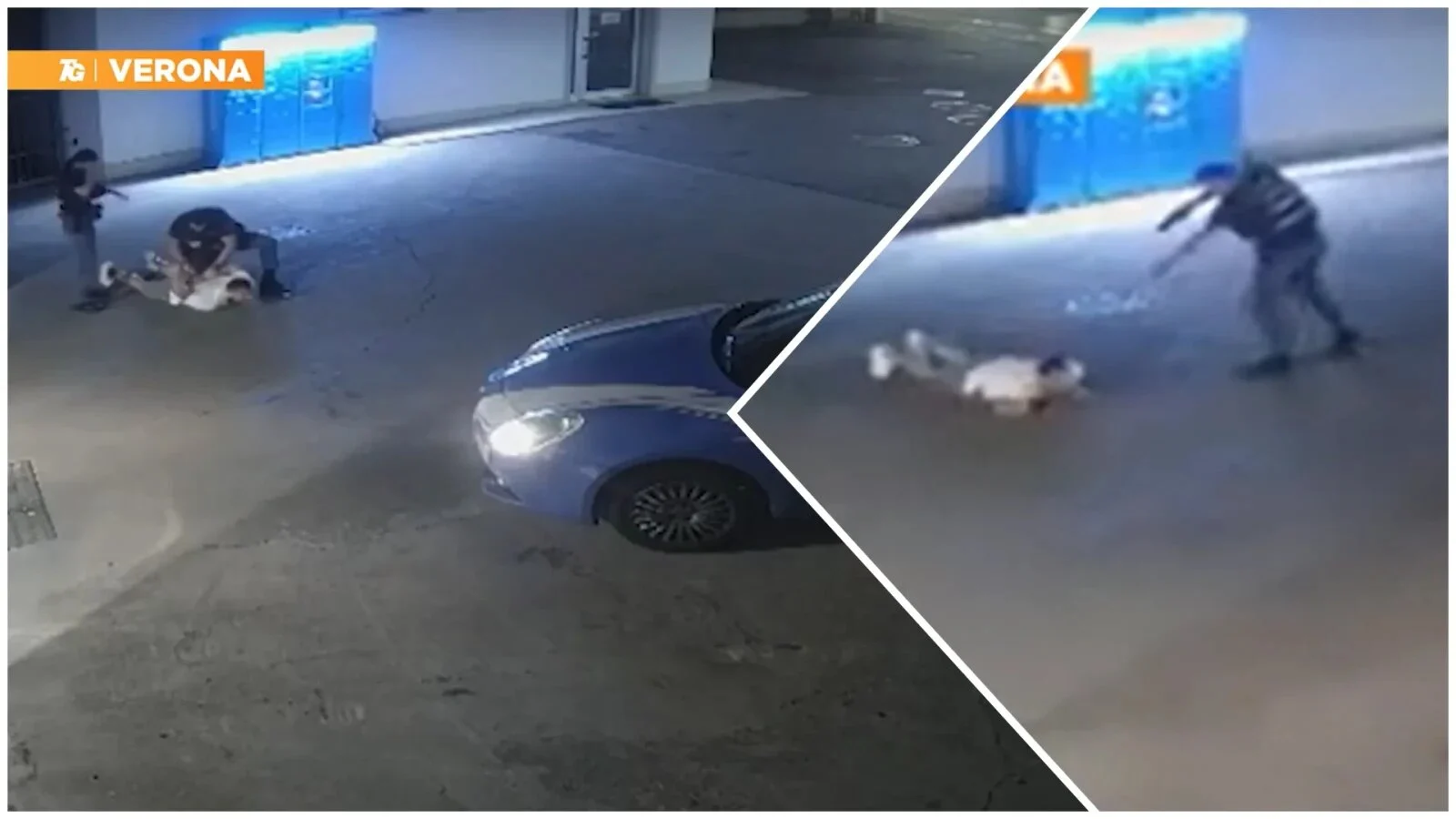 VIDEO Urmărire ca-n filme pe străzile din Verona: un român a fugit de polițiști. Oamenii legii au înțeles de ce după ce i-au percheziționat mașina
