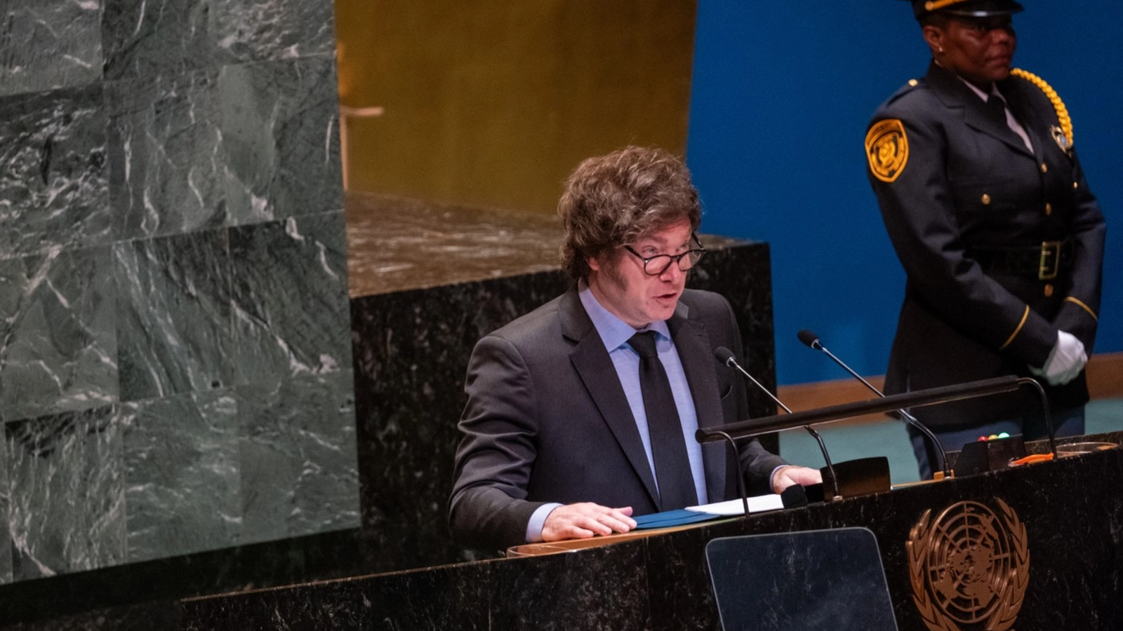 Javier Milei atac dur la ONU: „o organizație inutilă”