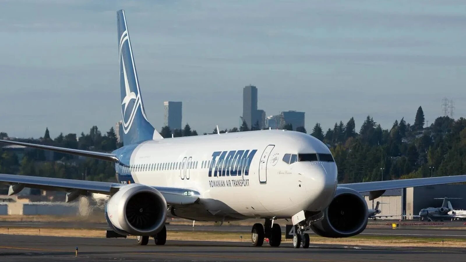 Aterizare de urgență pe aeroportul din București, după ce avionul a lovit un stol de păsări