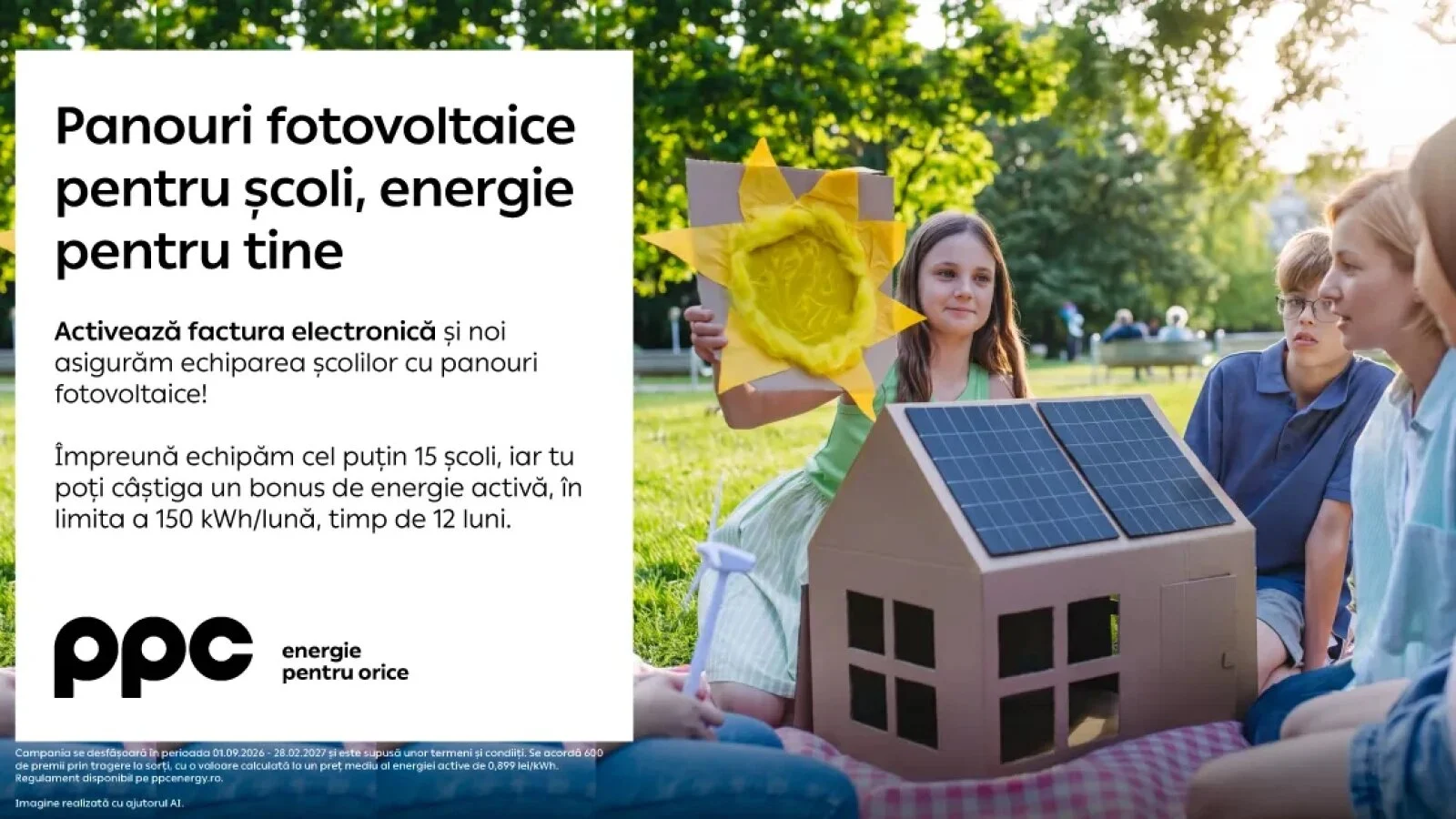 Cum activarea facturii electronice susține educația și poate reduce factura clienților PPC Energie