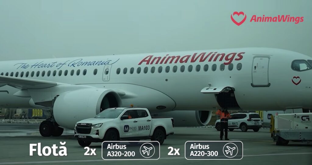 AnimaWings neagă că ar avea problem cu plata leasingului la noile aeronave: „Decizia de grounding este data de AnimaWings”