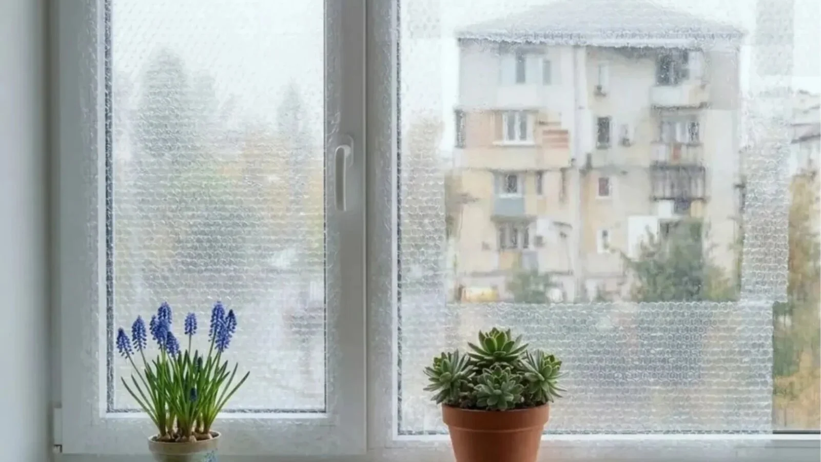 Folia cu bule pe geamuri iarna: Truc util sau pierdere de timp?