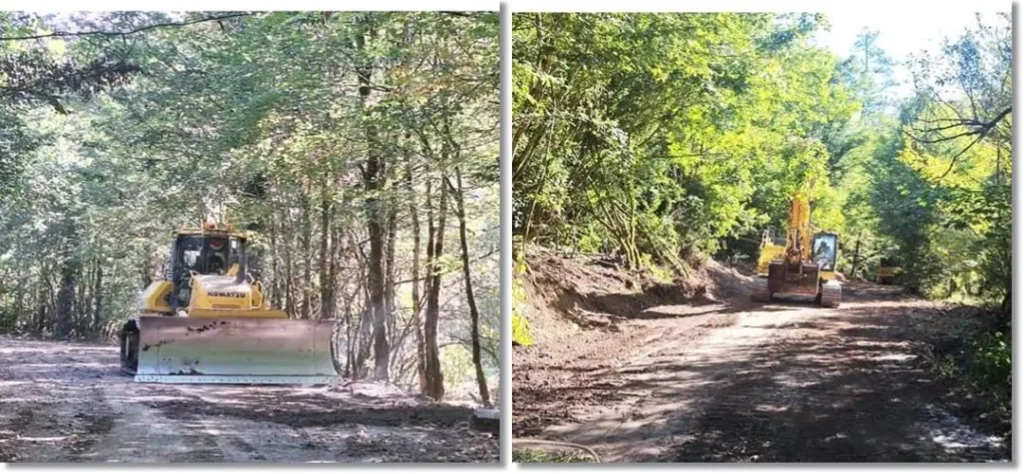 Au început lucrările la ”cel mai spectaculos drum din Timiș” / Face legătura între zona montană a Timișului cu județele Caraș-Severin și Hunedoara / Acces la Peștera Românești, bisericile din lemn și morile de apă