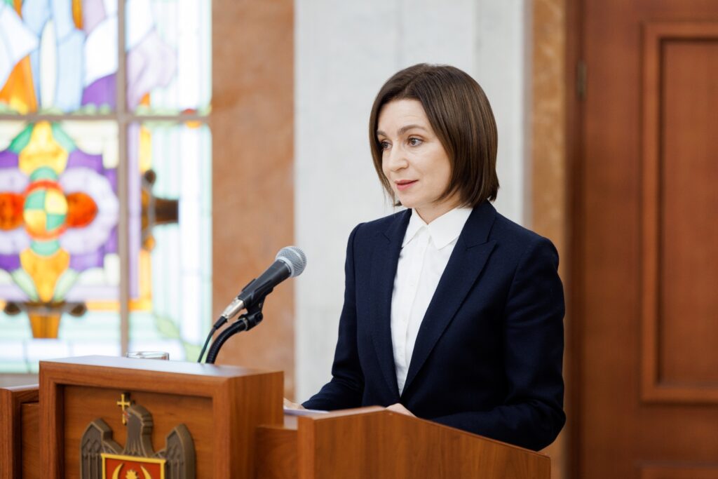 Maia Sandu: O Moldovă aflată sub controlul Kremlinului ar face Ucraina mai vulnerabilă / „Investim în apărarea antiaeriană, ne modernizăm armata…”