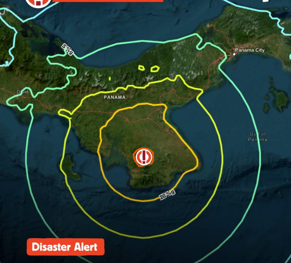 Un cutremur cu magnitudinea 7,6 s-a produs în Panama