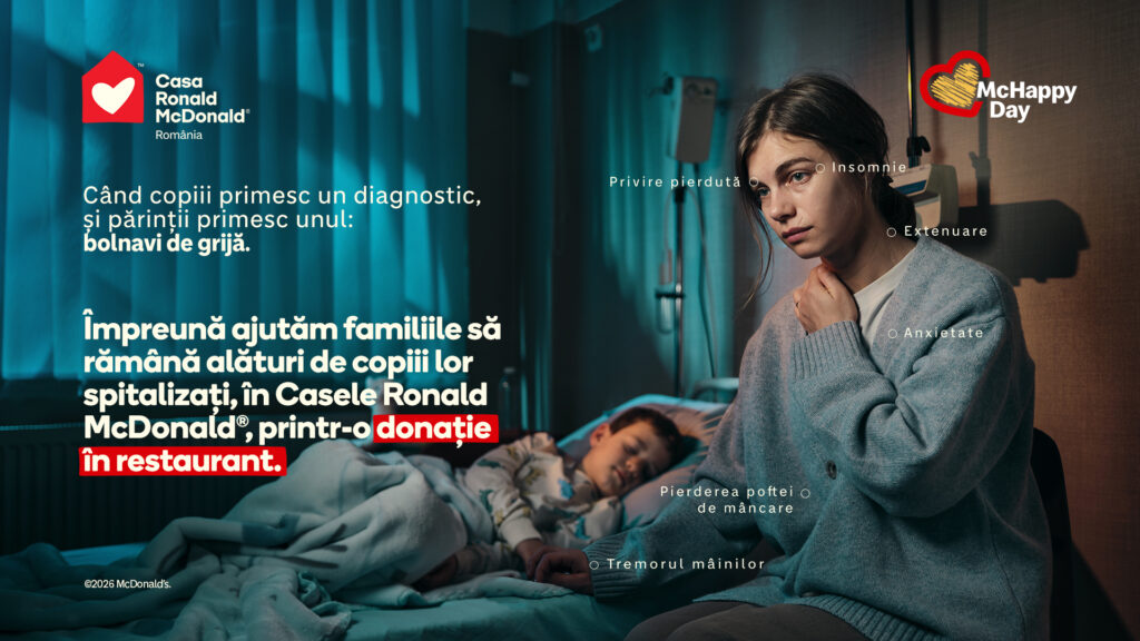 McHappy Day®: împreună, ajutăm familiile să rămână aproape
