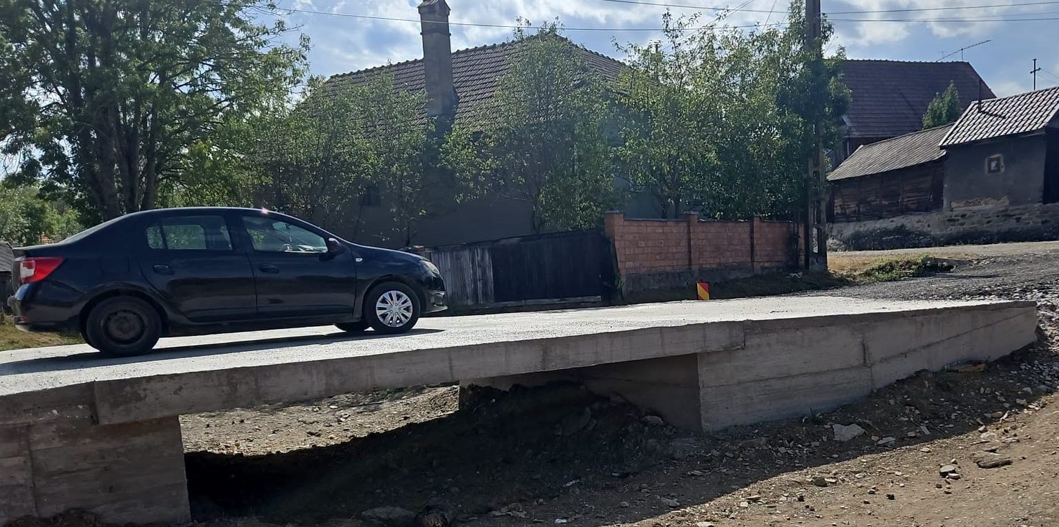 Un pod nou a fost finalizat în Cluj. Ce legături asigură construcția și la cât s-a ridicat investiția