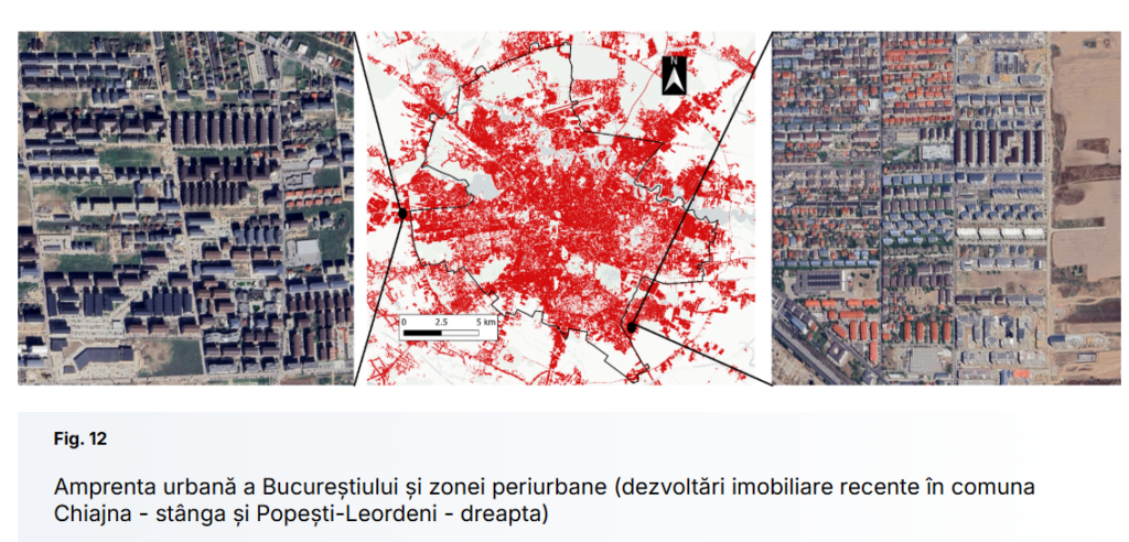 Bucureștiul, cu până la 8°C mai cald în centru decât în satele din jur / Construcțiile se extind în Ilfov, iar insula de căldură depășește granițele Capitalei / Raportul „Starea Climei 2026”: Pădurile, centura verde și zonele umede, sub presiunea urbanizării