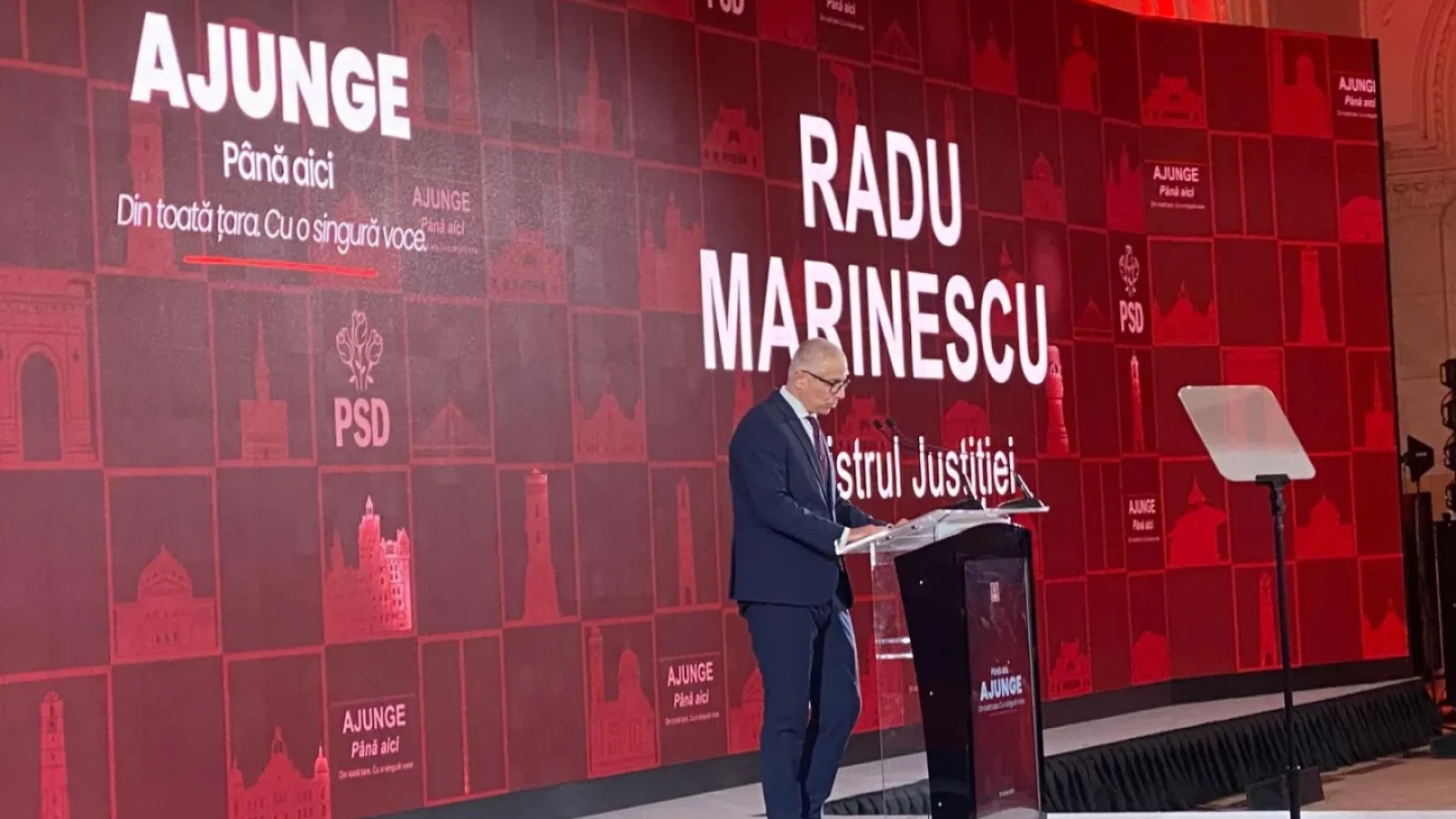 Radu Marinescu anunță 79 de măsuri pentru Justiție