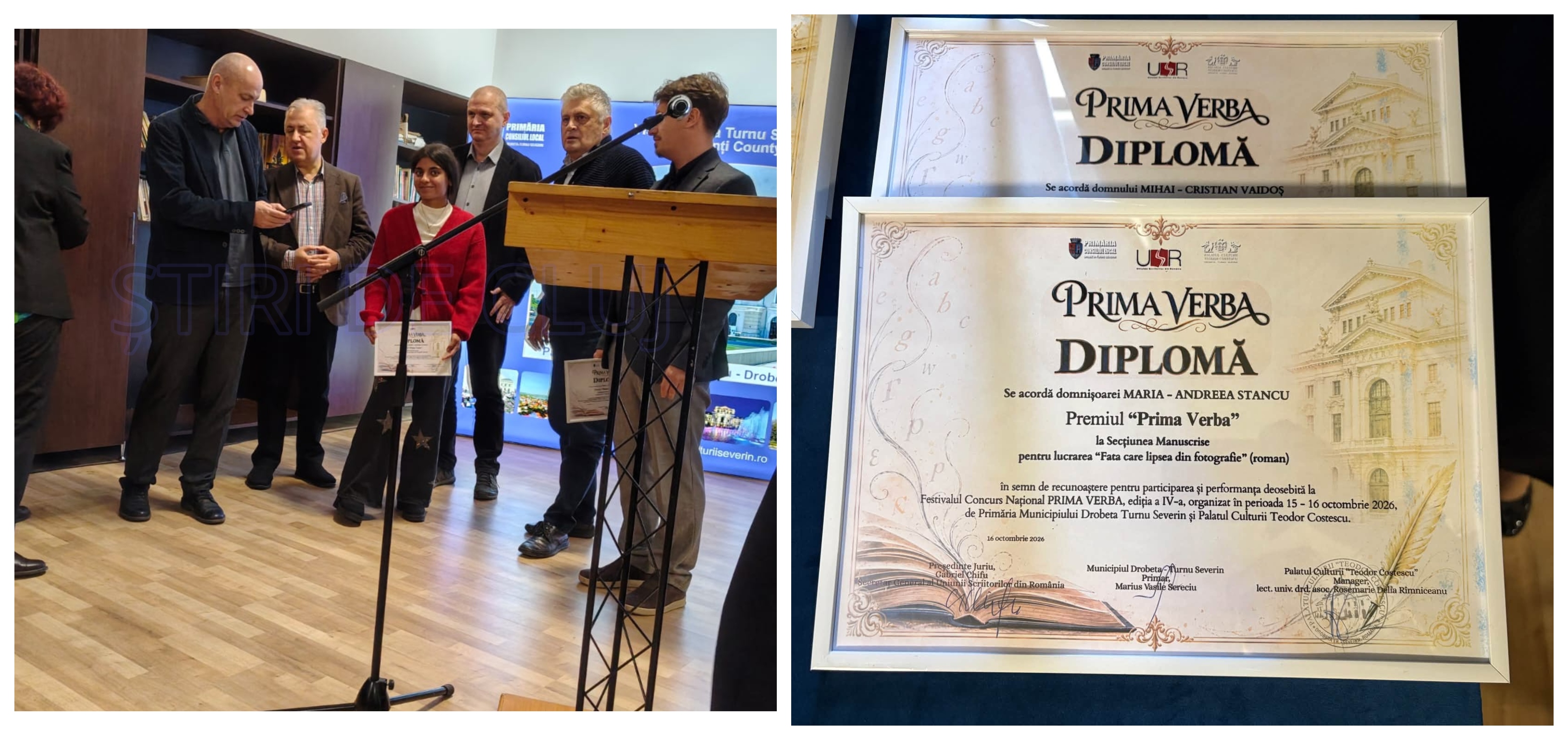 O elevă din Cluj-Napoca a câștigat un premiu național de literatură cu romanul său: „În spatele fiecărei tragedii au existat oameni”