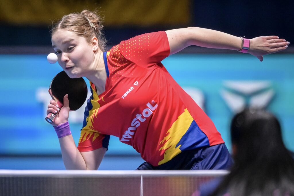 Elena Zaharia, eliminată în sferturi la Europenele de tenis de masă din Slovenia / Tricolora, la cel mai bun parcurs din carieră