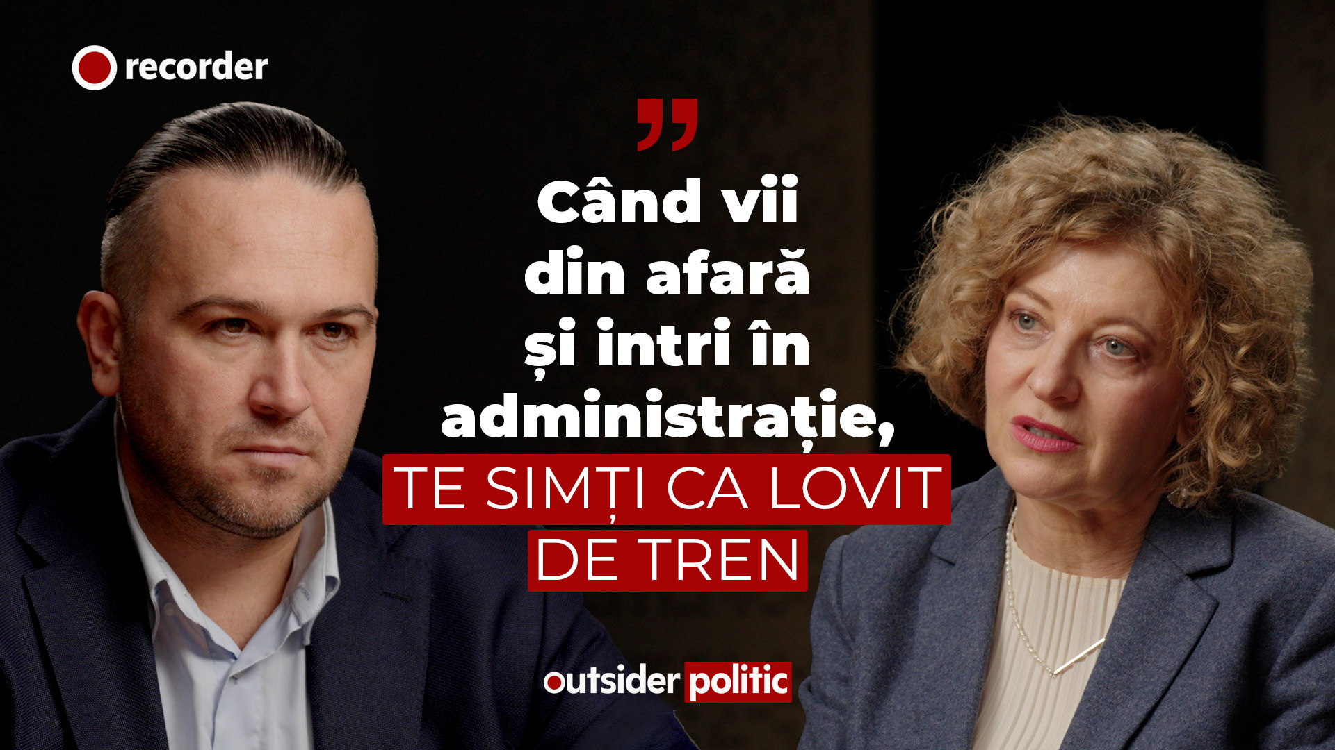 OUTSIDER POLITIC #13. Oana Gheorghiu: „Când vii din afară și intri în administrație, te simți ca lovit de