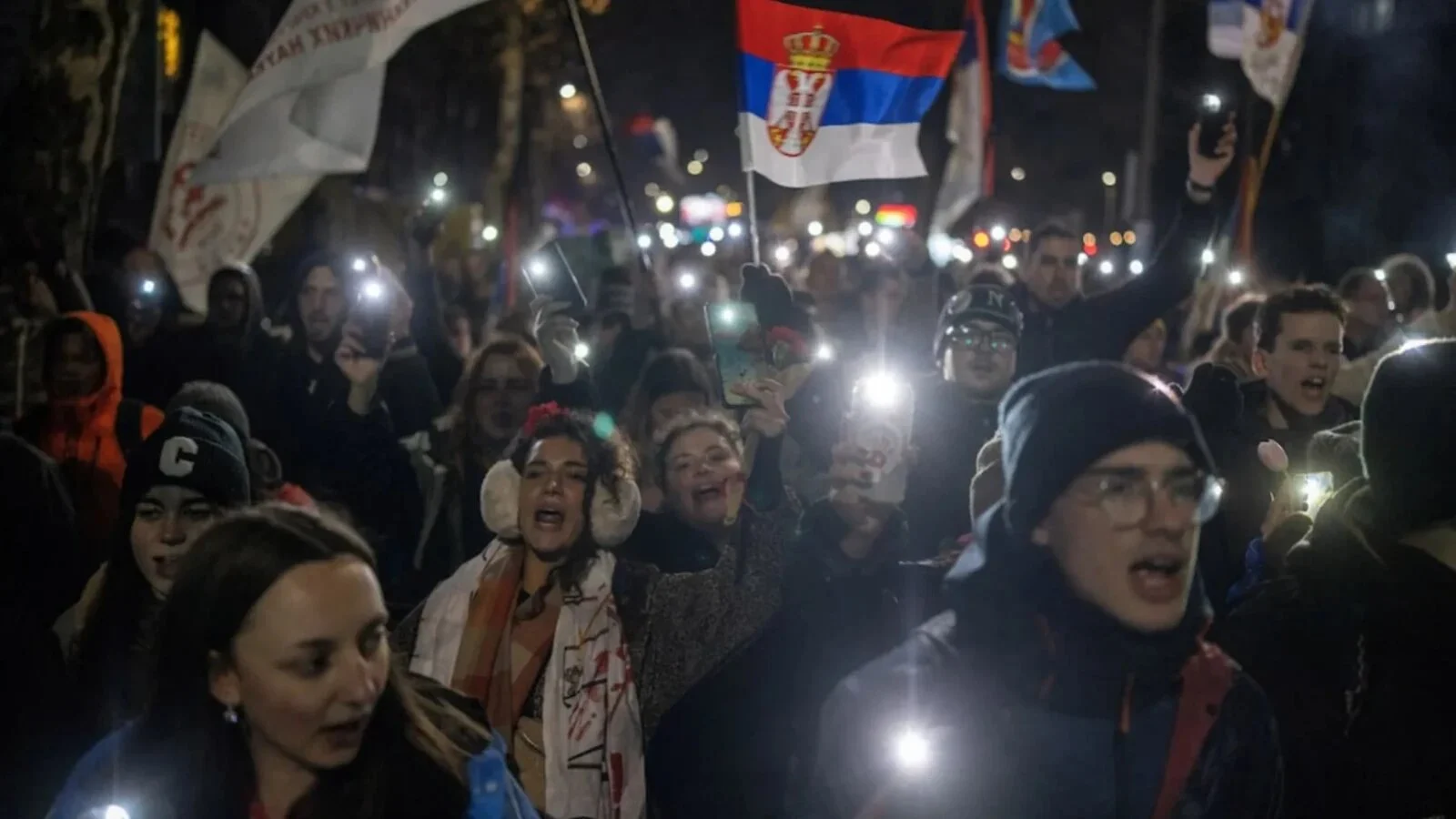 VIDEO Prima promisiune a studenților după victoria istorică din Serbia: „Nu vom mai avea niciodată un tiran în această ţară”