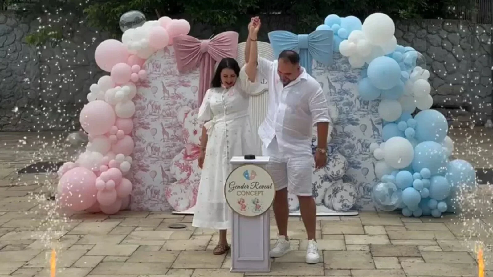 Scandal la o petrecere gender reveal: Gestul viitorului tată a scandalizat internetul