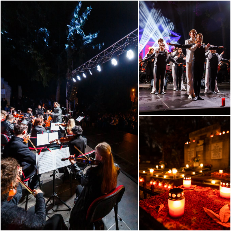 Un concert special, în amintirea celor dragi, va avea loc în Cimitirul Central cu ocazia Luminației